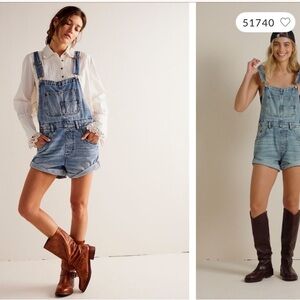 Ziggy shortalls light denim